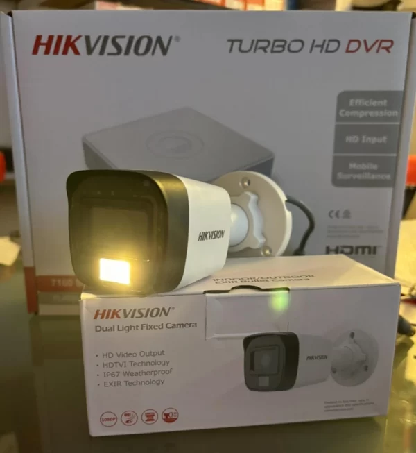 Hikvision 4 Kamerali Gece Renkli 4 Kanal 500GB HDD - Görsel 3